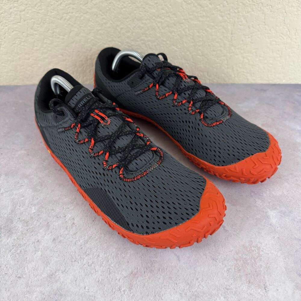 Merrell Vapor Glove 6 Barefoot Shoes Running Trail Outdoors Gray Mens Size 11.5